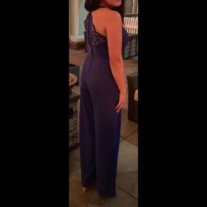 MONIQUE LACE BACK JUMPSUIT